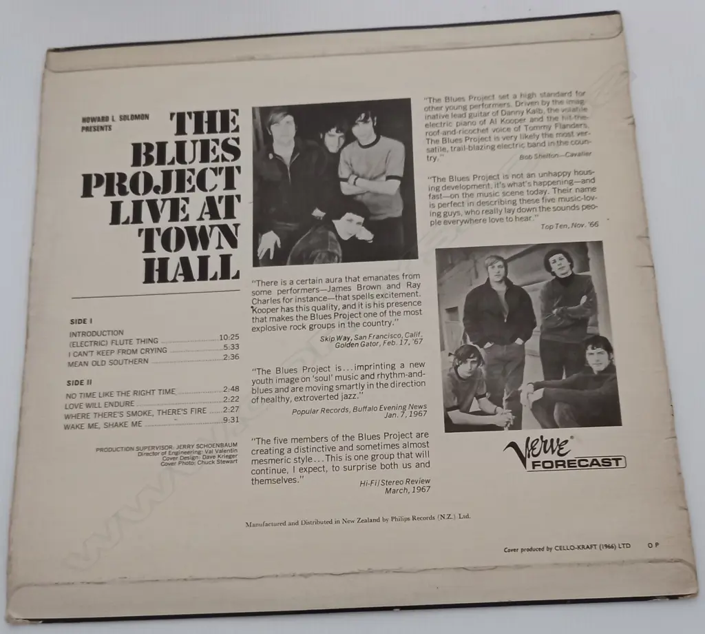 The Blues Project, Live At Town Hall Image 1++